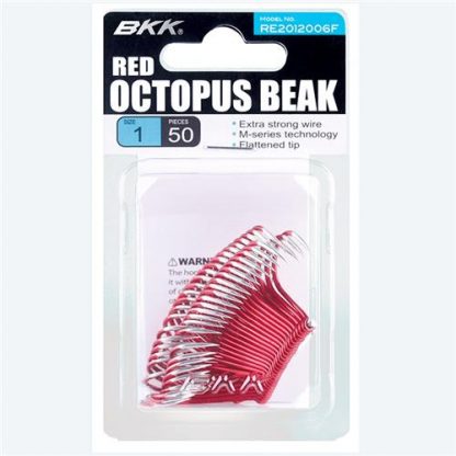 BKK Octopus Beak Red 50 Pack